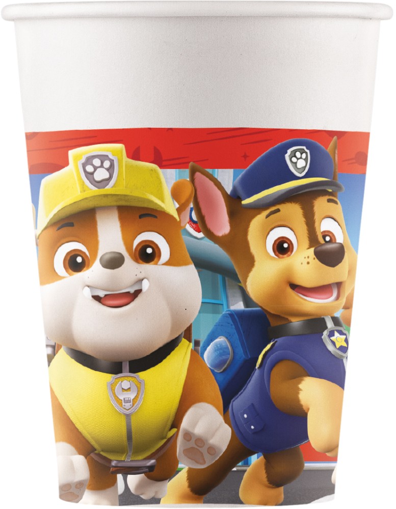 Ποτήρια Χάρτινα Paw Patrol Rescue Heroes 200ml FSC 8τμχ