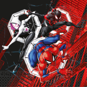 Χαρτοπετσέτες 2 Φύλλων Spiderman World of Web 33 × 33 εκ. 20τμχ FSC