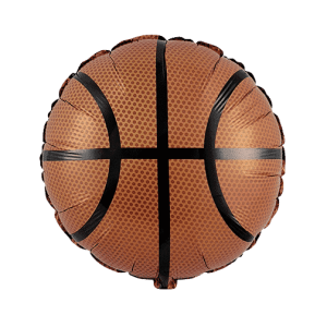 Μπαλόνι Foil 18" Στρογγυλό Basketball  43 εκ.
