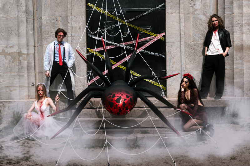 Μπαλόνι Foil XXL Spider Αράχνη Standing – 275 x 152 εκ. - Image 3