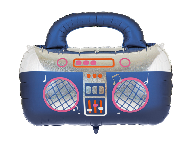 Μπαλόνι Foil Boombox - Ραδιοκασετόφωνο 98 x 70,5 εκ.