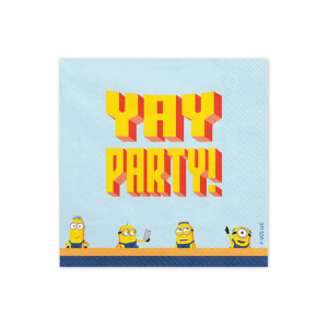 Χαρτοπετσέτες Minions 33 x 33 εκ. Συσκ. 20 τεμ.