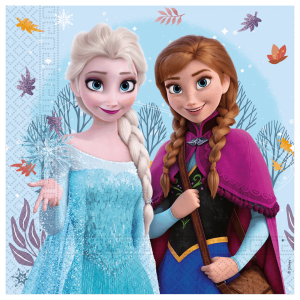 Χαρτοπετσέτες Frozen 33x33 εκ. 2 φύλλων Συσκ. 20 τμχ